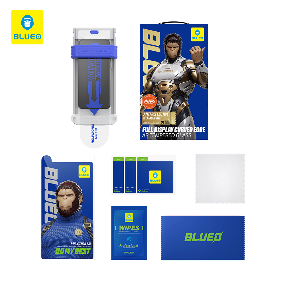 Folie telefon Blueo din Sticla securizata - Moboid.ro
