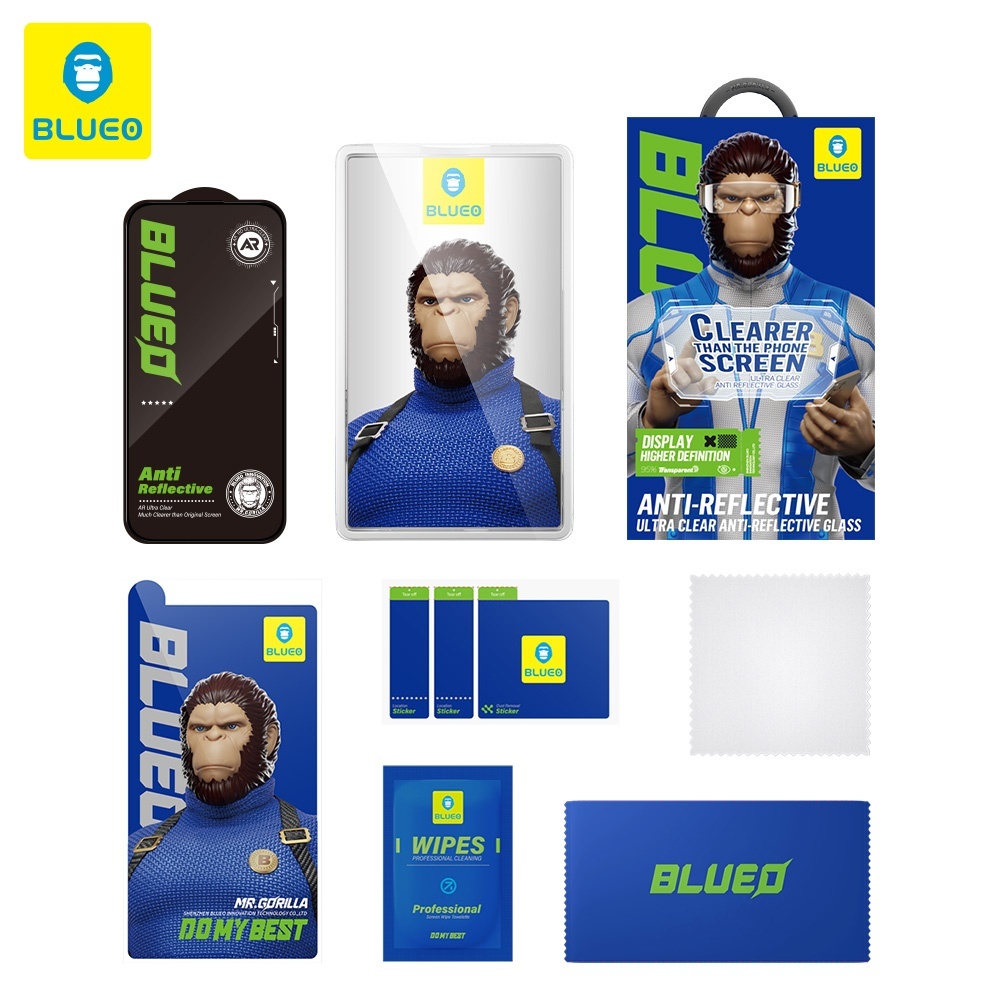 Folie telefon Blueo din Sticla securizata - Moboid.ro