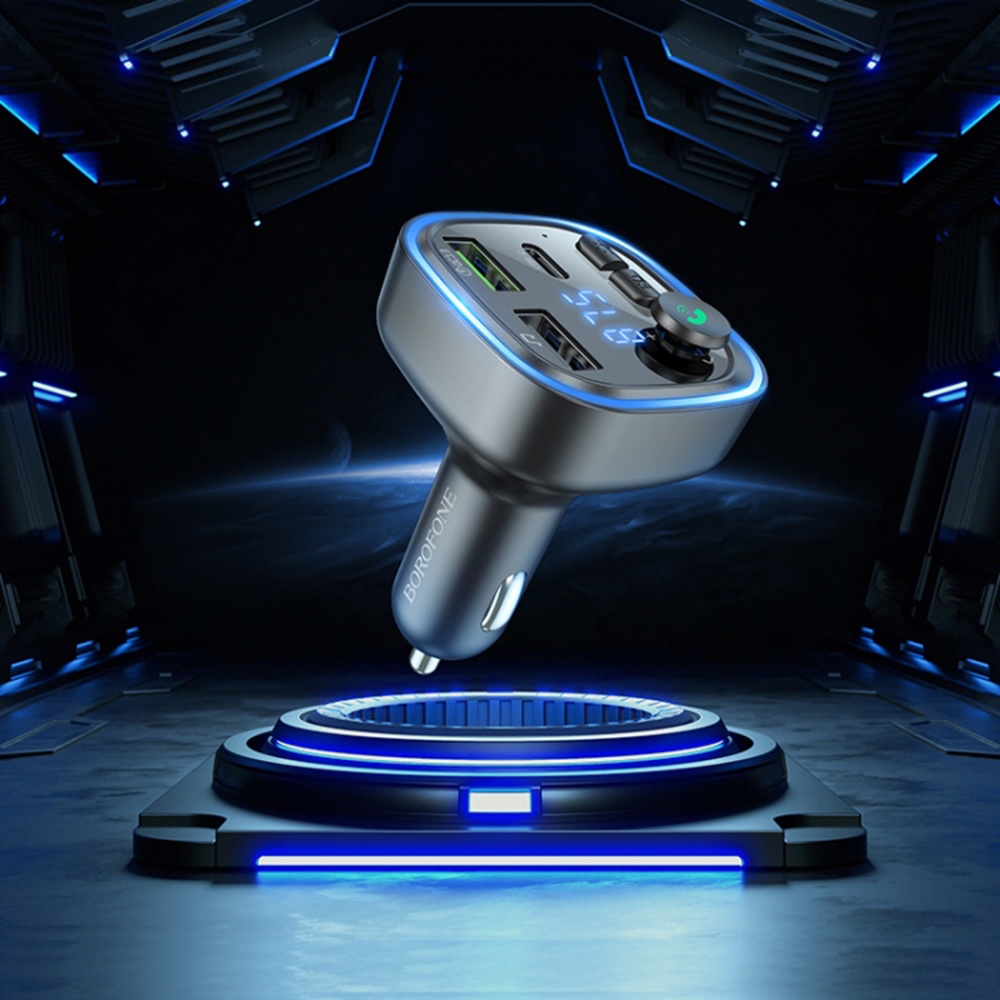 Modulator FM Borofone din ABS - Moboid.ro