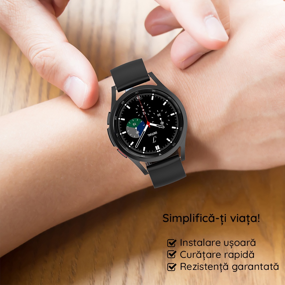 Curea smartwatch Techsuit din Policarbonat - Moboid.ro