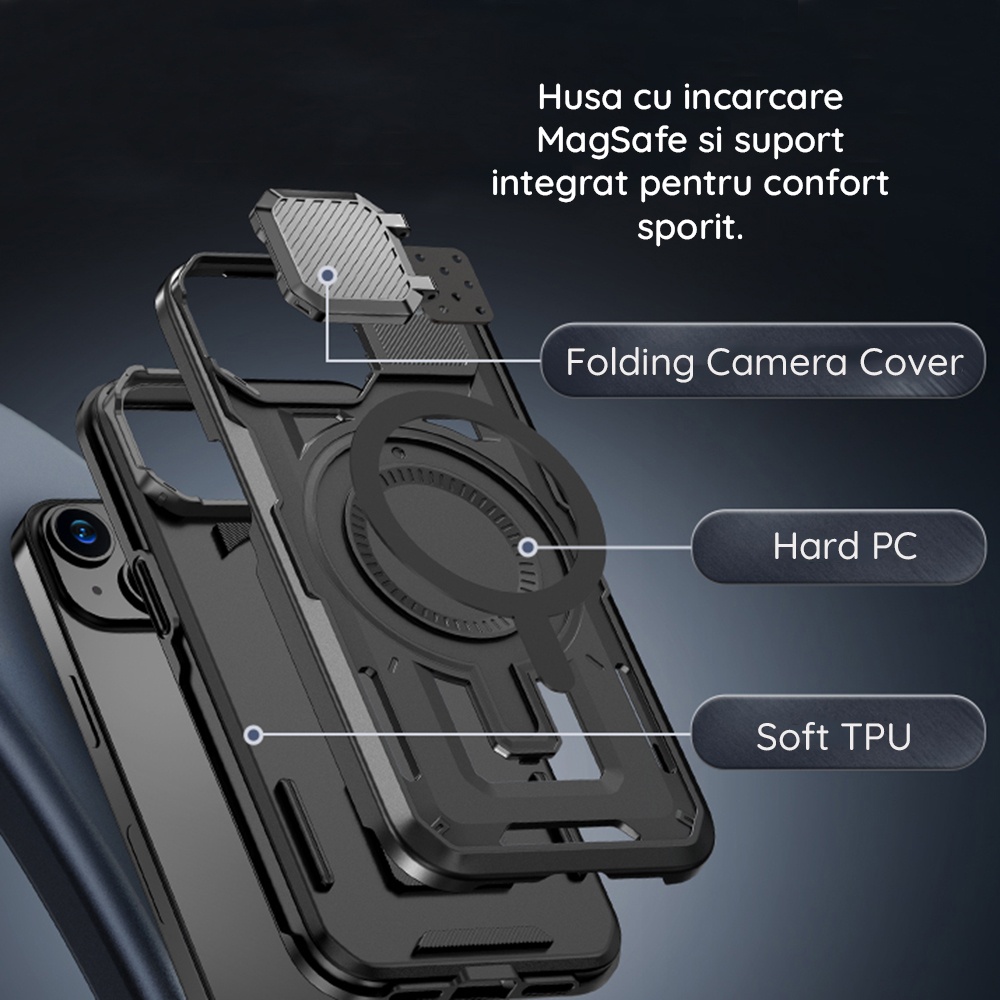 Husa telefon Techsuit din Policarbonat - Moboid.ro