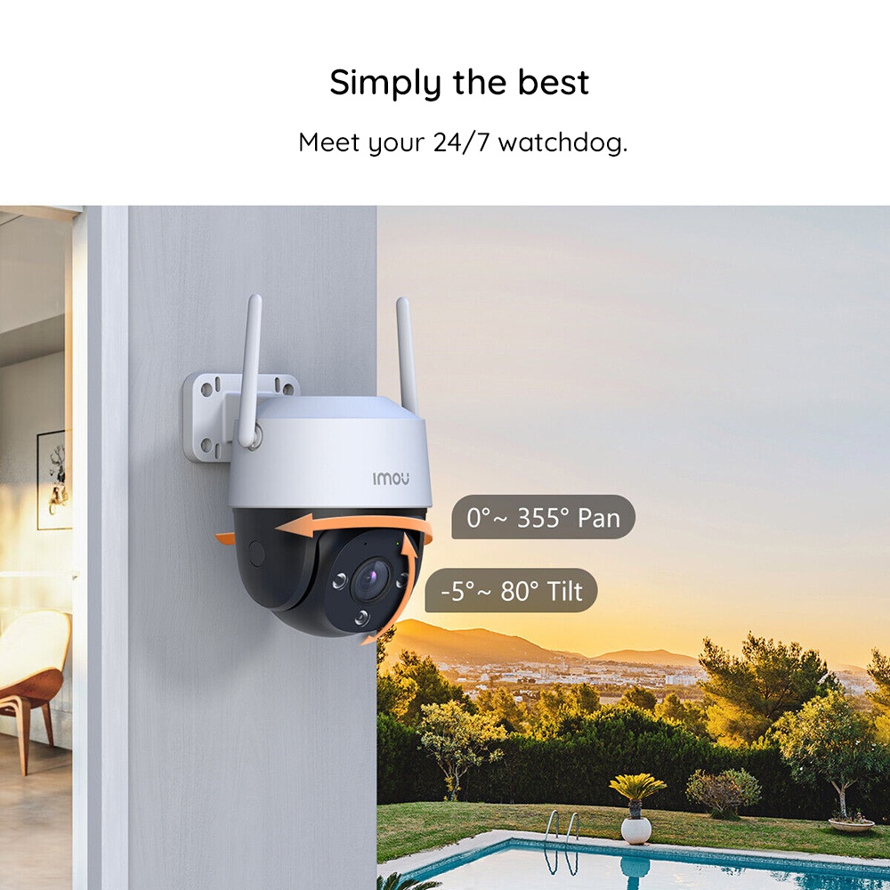 Camera de supraveghere smart Imou din ABS - Moboid.ro
