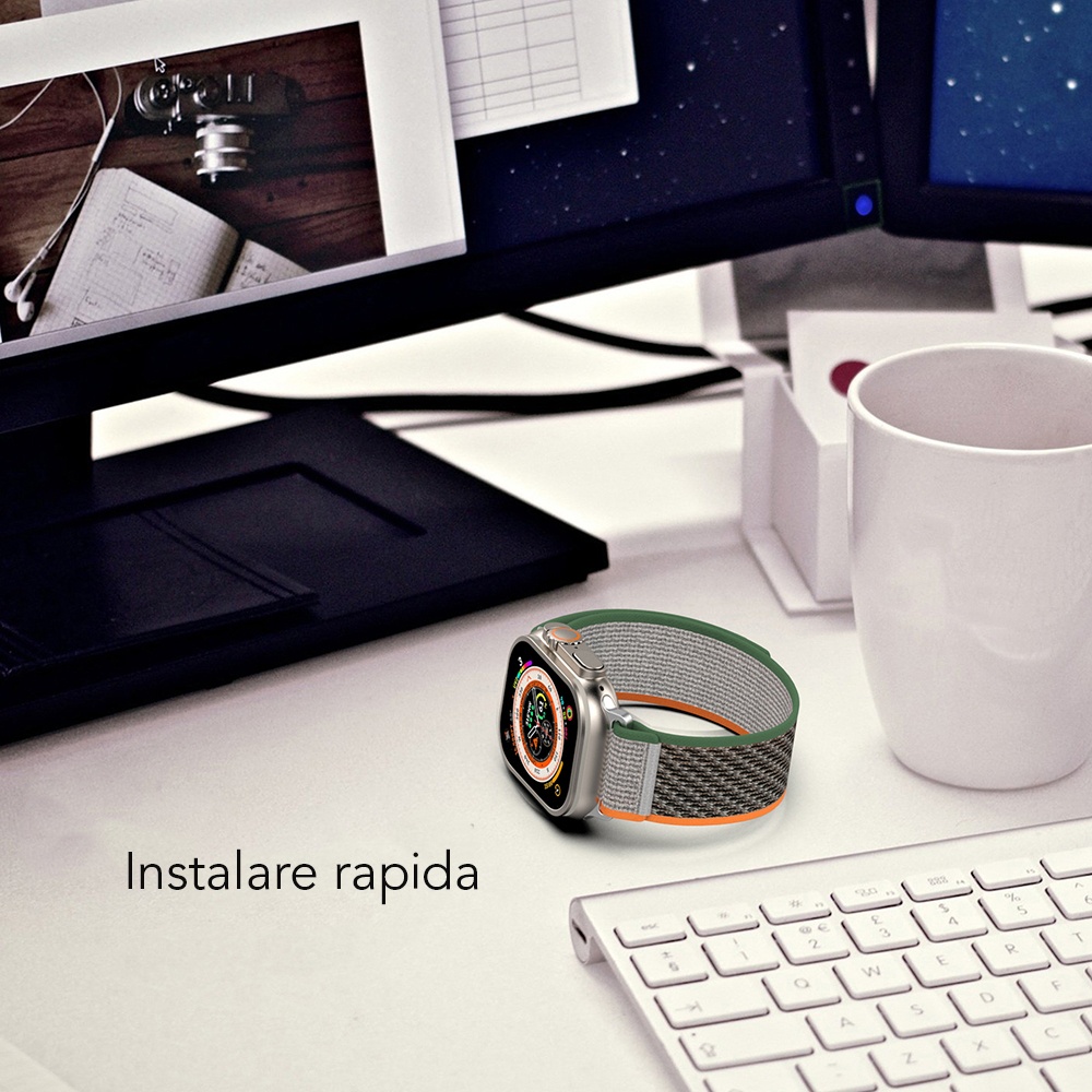 Curea smartwatch Techsuit din Metal - Moboid.ro