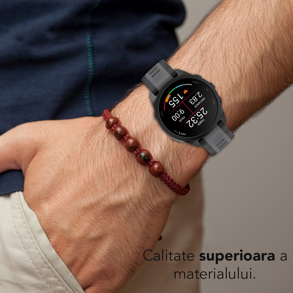 Curea smartwatch Techsuit din Silicon - Moboid.ro