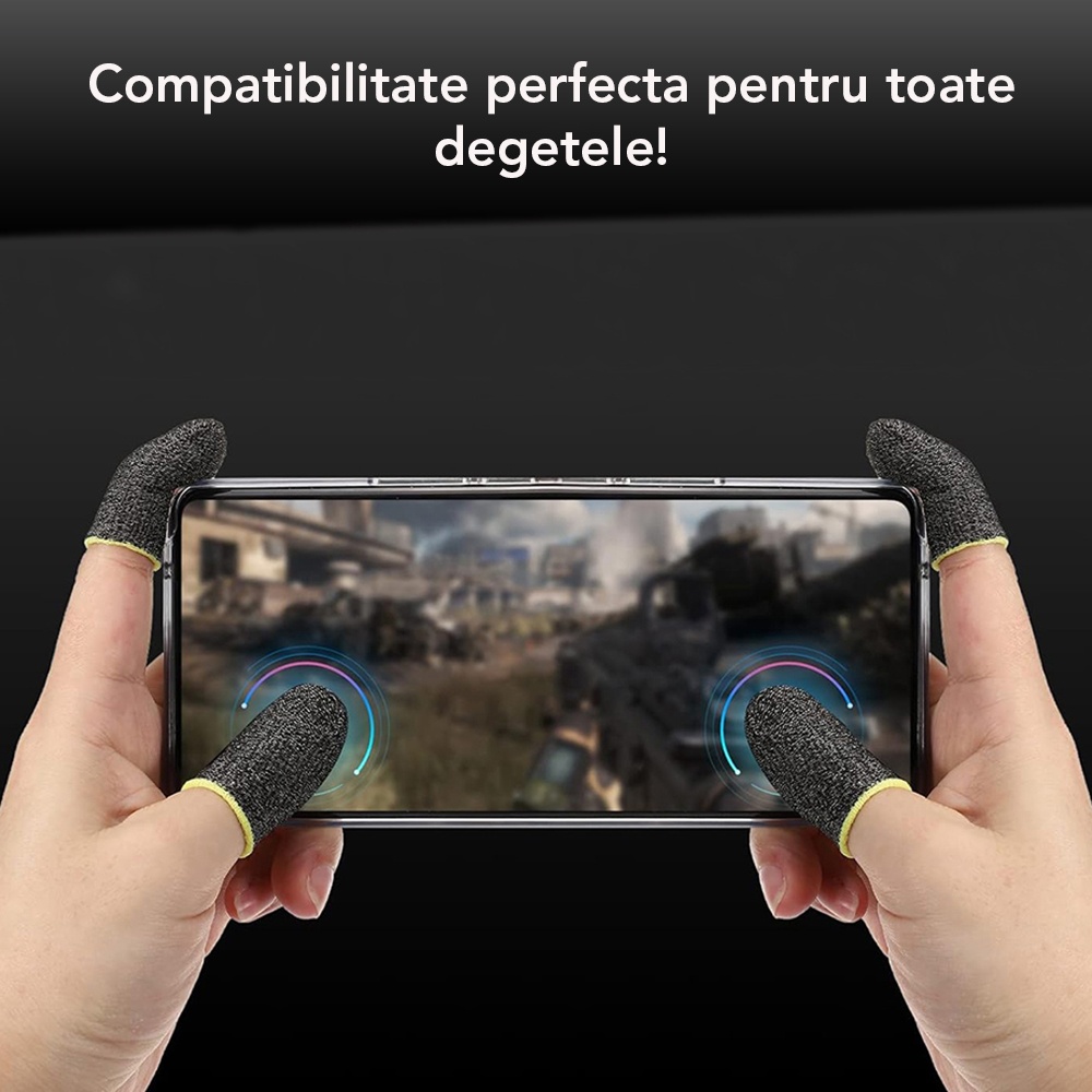 Accesoriu gaming telefon/tableta Techsuit din Microfibra - Moboid.ro