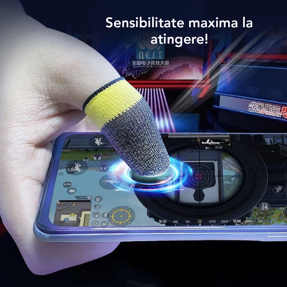 Accesoriu gaming telefon/tableta Techsuit din Microfibra - Moboid.ro