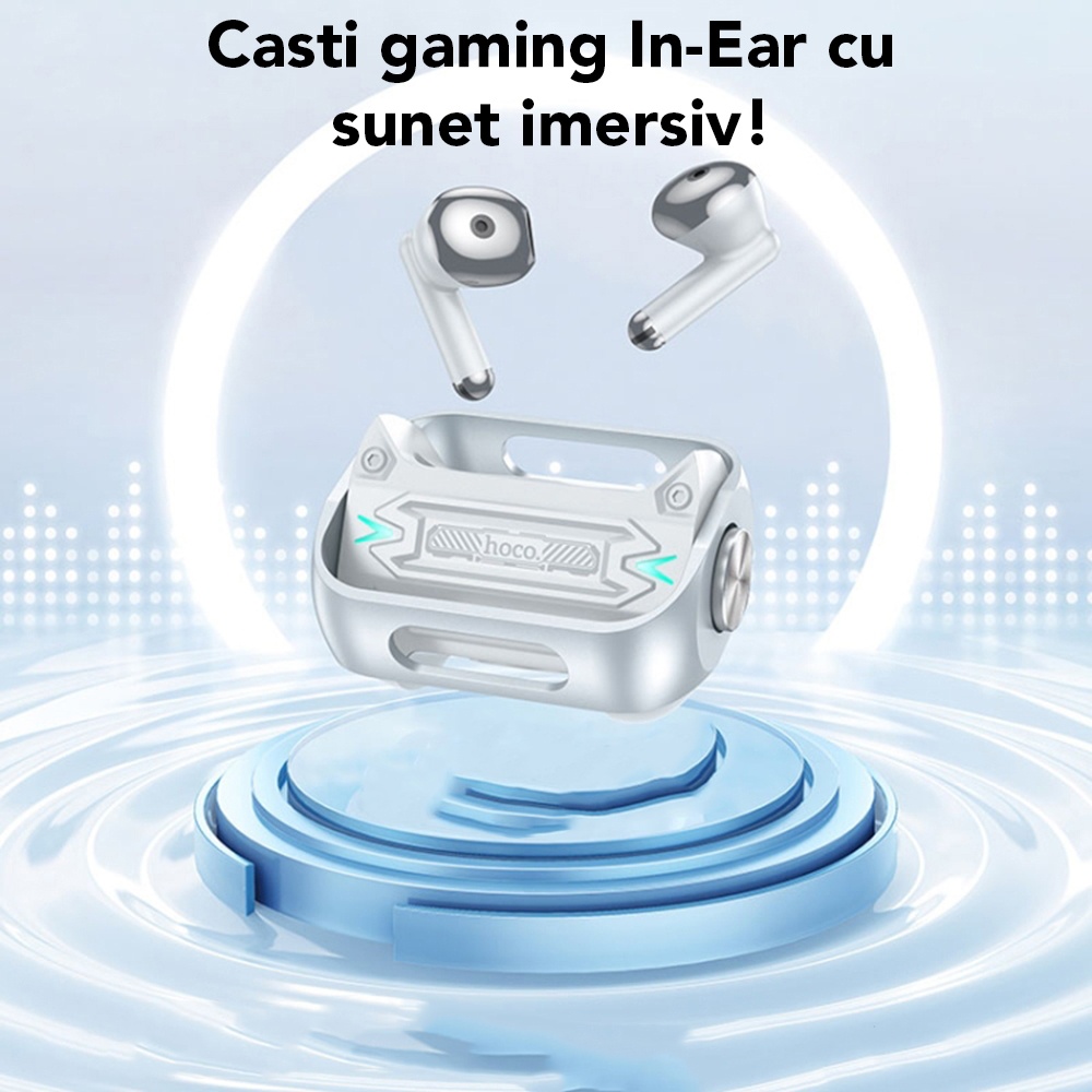 Casti gaming Hoco din Metal - Moboid.ro
