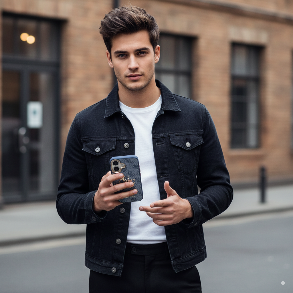 Husa telefon Guess din Piele ecologica - Moboid.ro