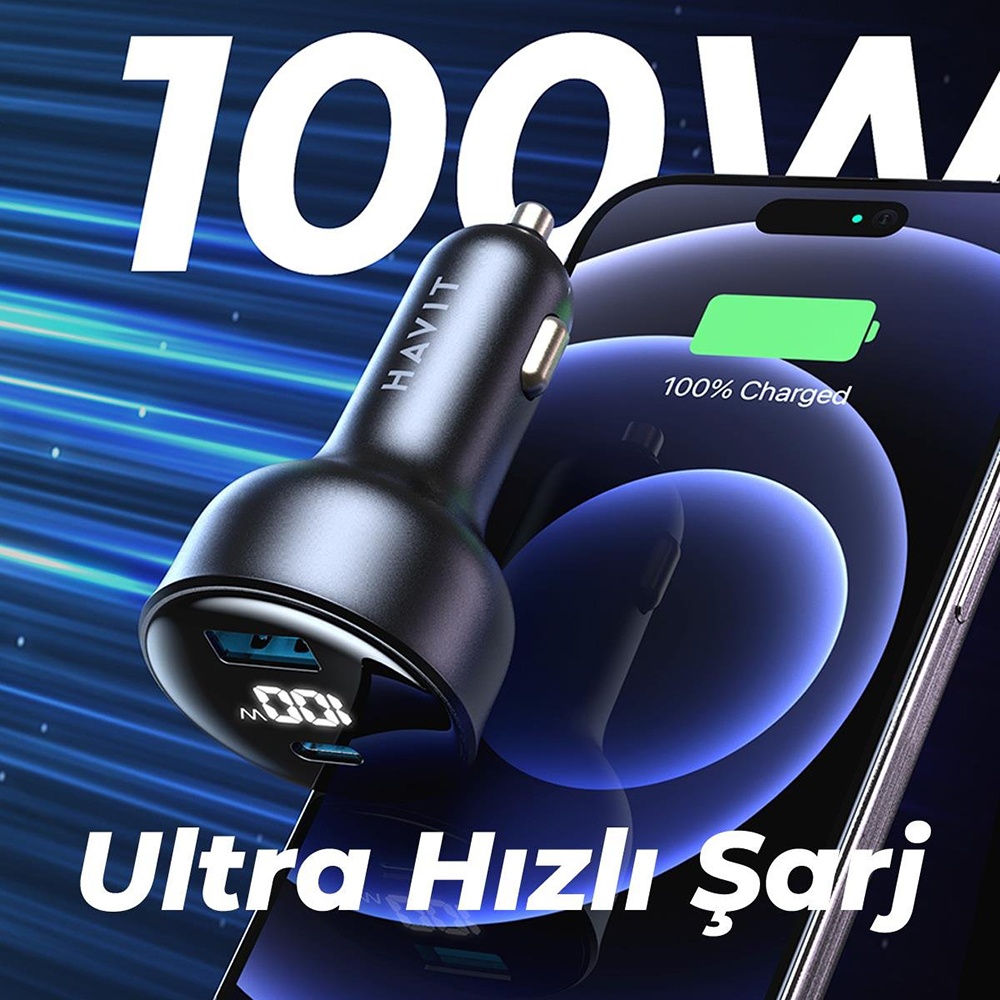 Incarcator auto Havit din [Material necunoscut] - Moboid.ro