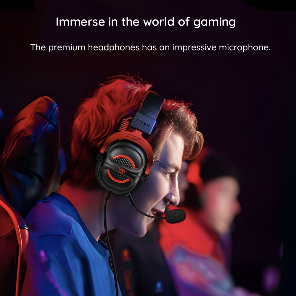 Casti gaming Havit din Piele ecologica - Moboid.ro