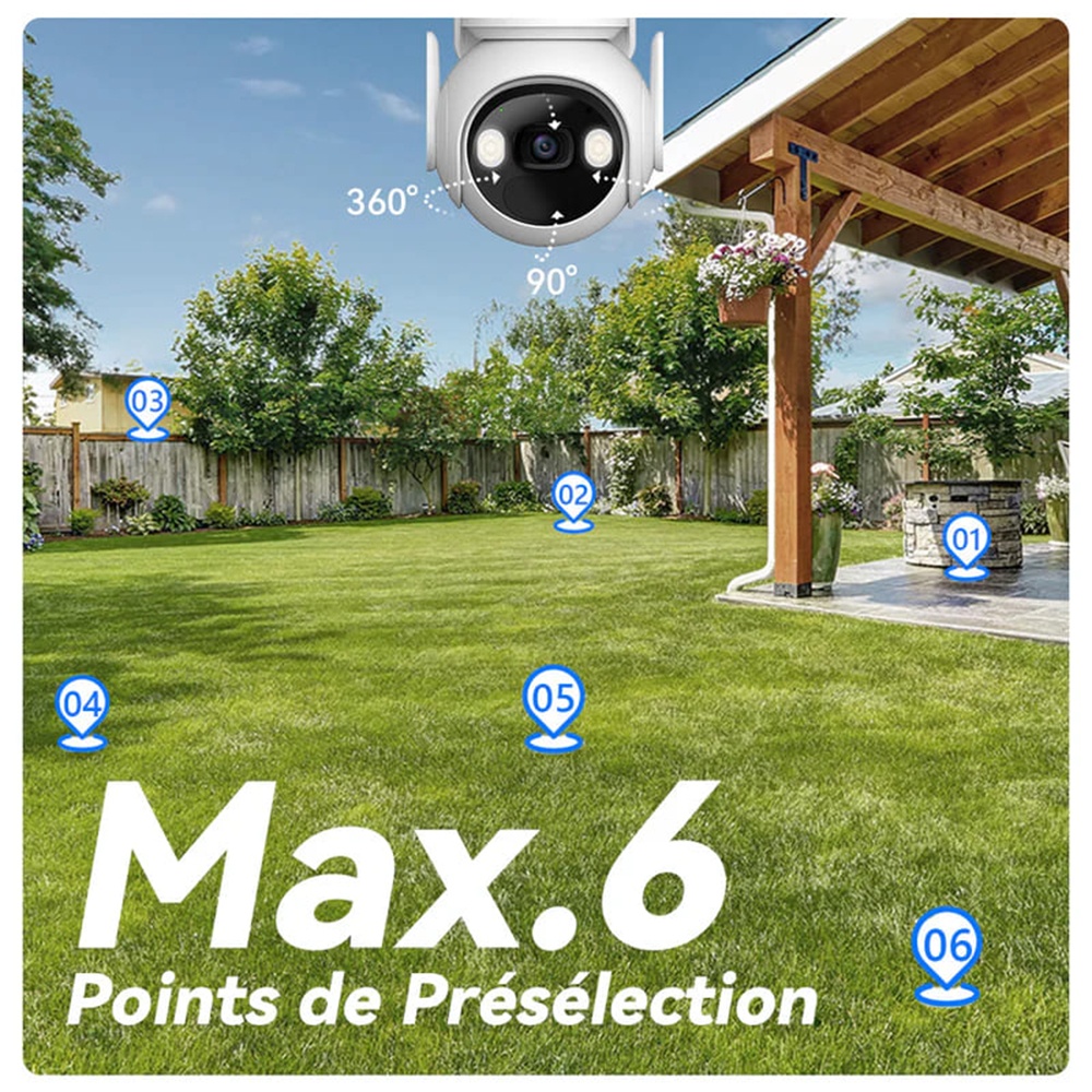 Camera de supraveghere smart Imou din ABS - Moboid.ro