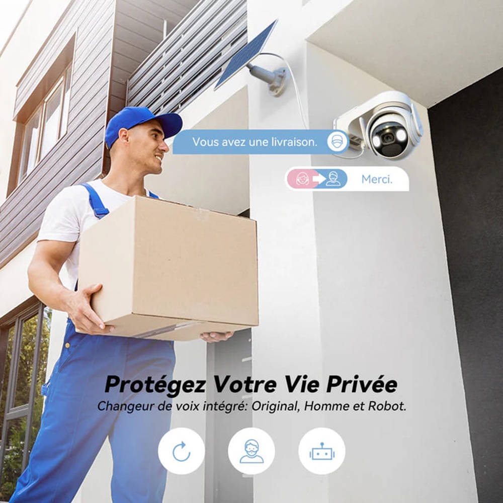 Camera de supraveghere smart Imou din ABS - Moboid.ro