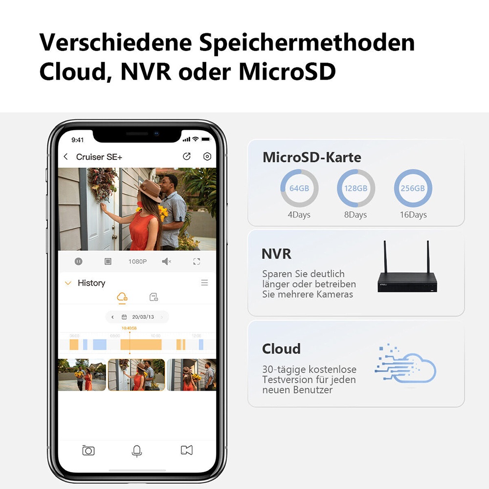 Camera de supraveghere smart Imou din ABS - Moboid.ro