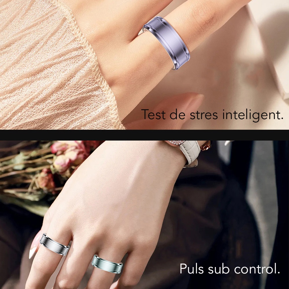 Inel smart Techsuit din Otel inoxidabil - Moboid.ro