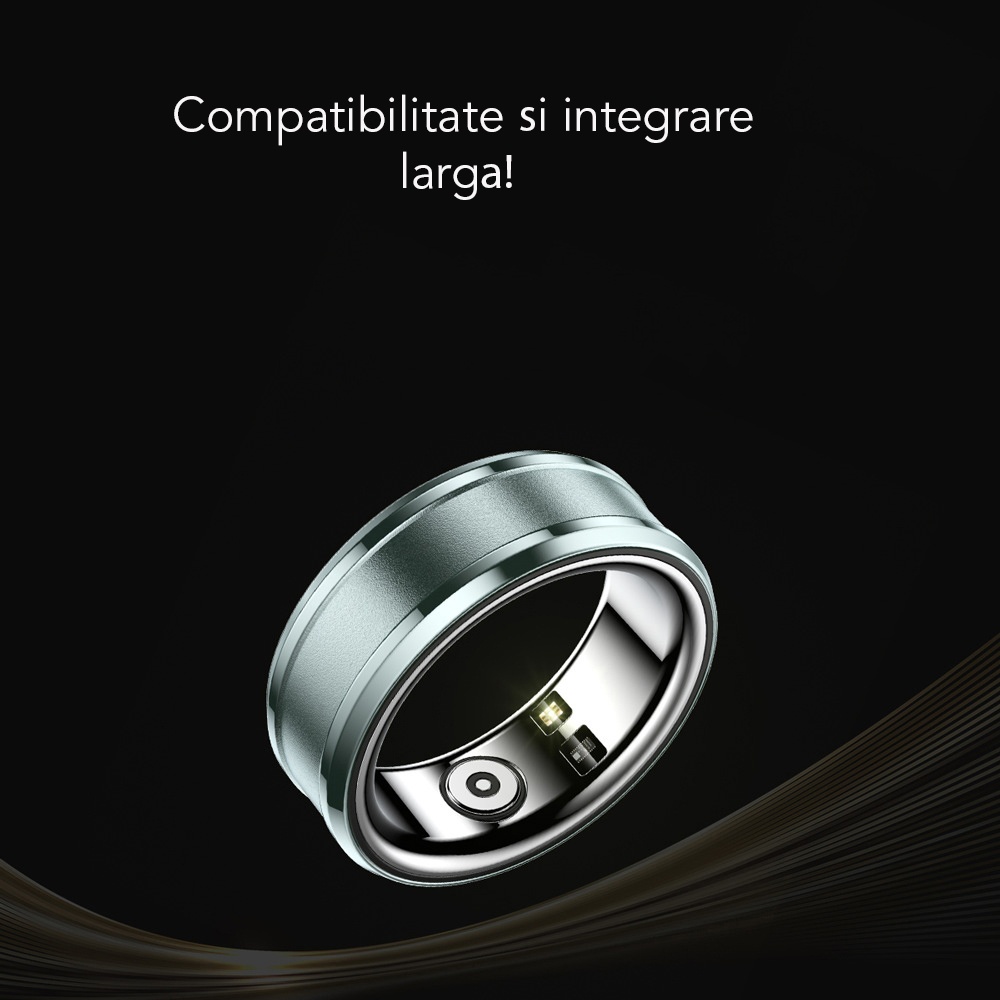 Inel smart Techsuit din Otel inoxidabil - Moboid.ro