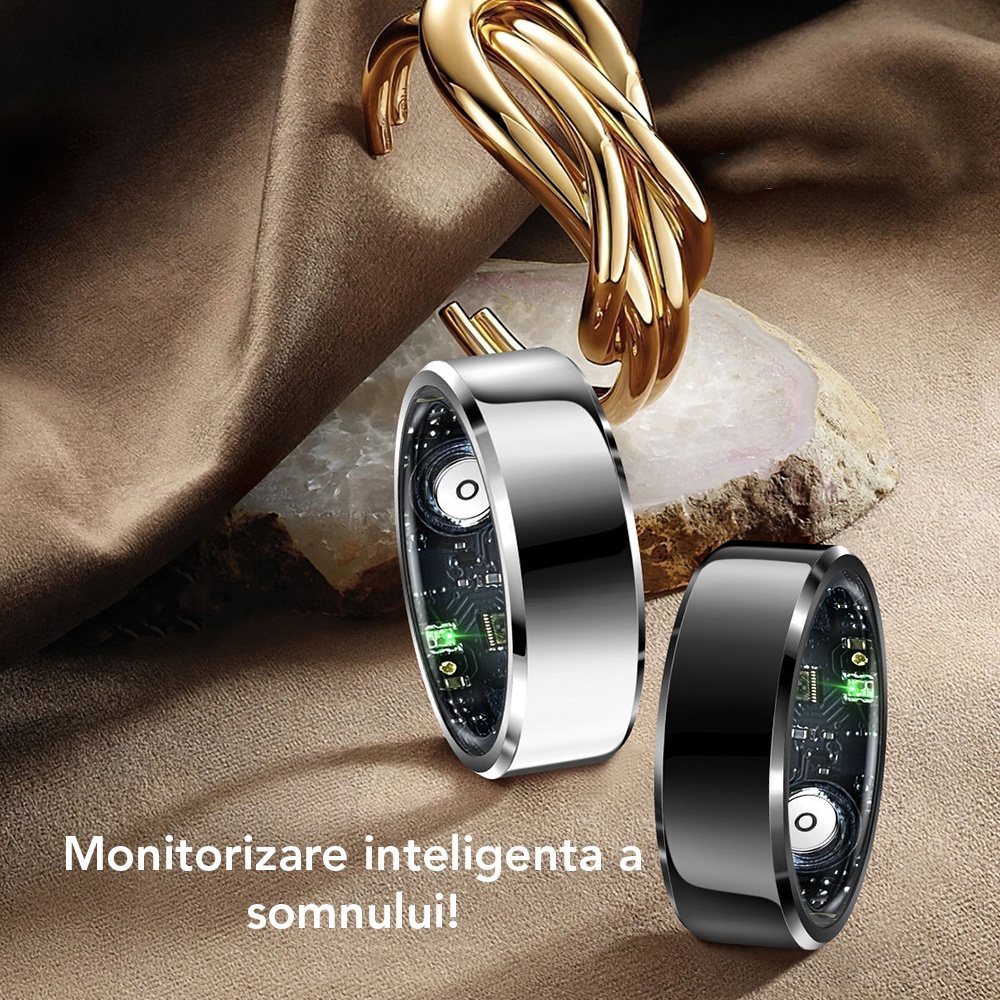 Inel smart Techsuit din Otel inoxidabil - Moboid.ro