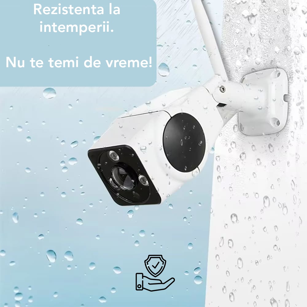 Camera de supraveghere smart Techsuit din ABS - Moboid.ro