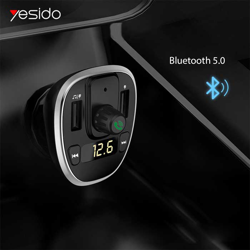 Modulator FM Bluetooth cu buton multifuncțional