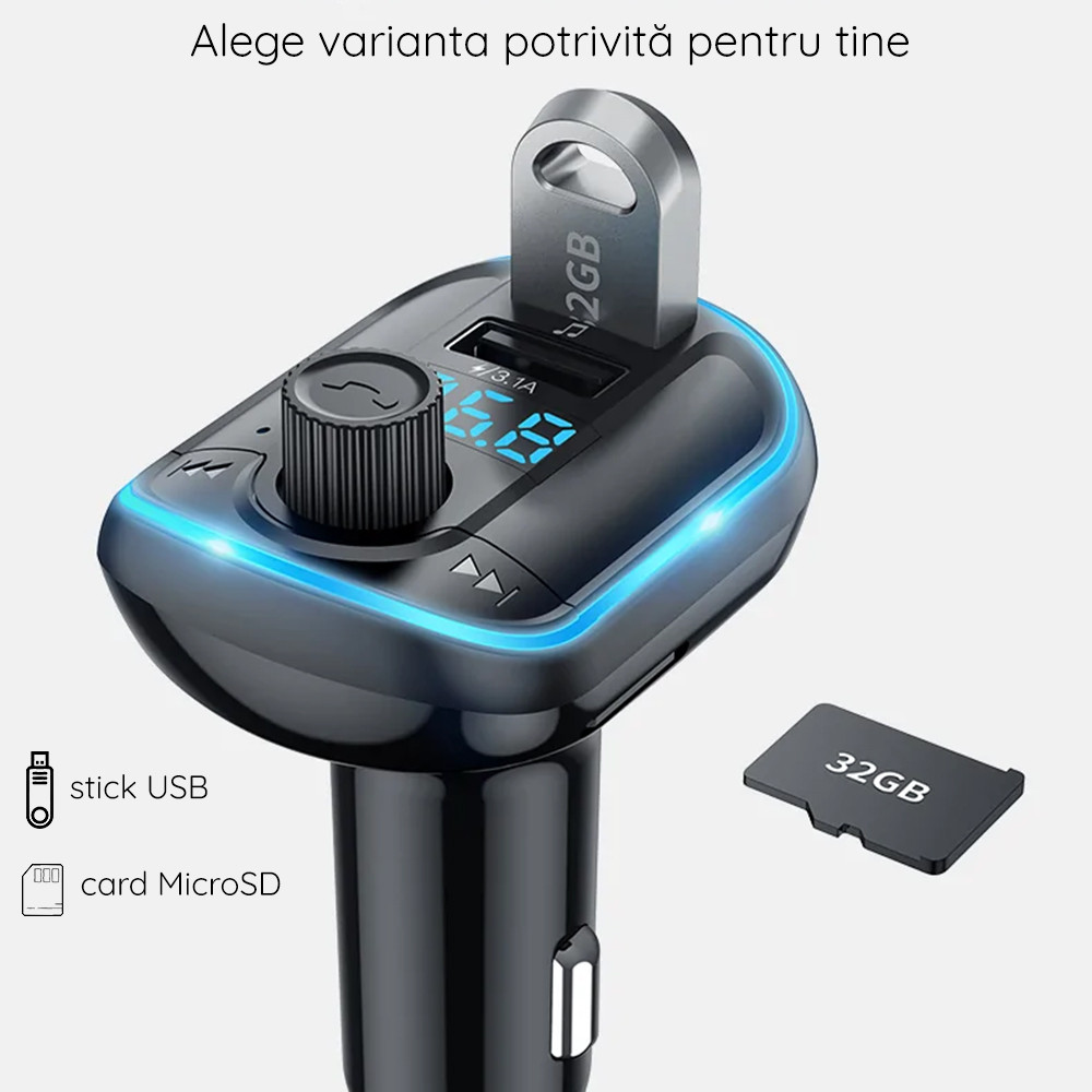 Modulator Bluetooth pentru incarcare device-uri