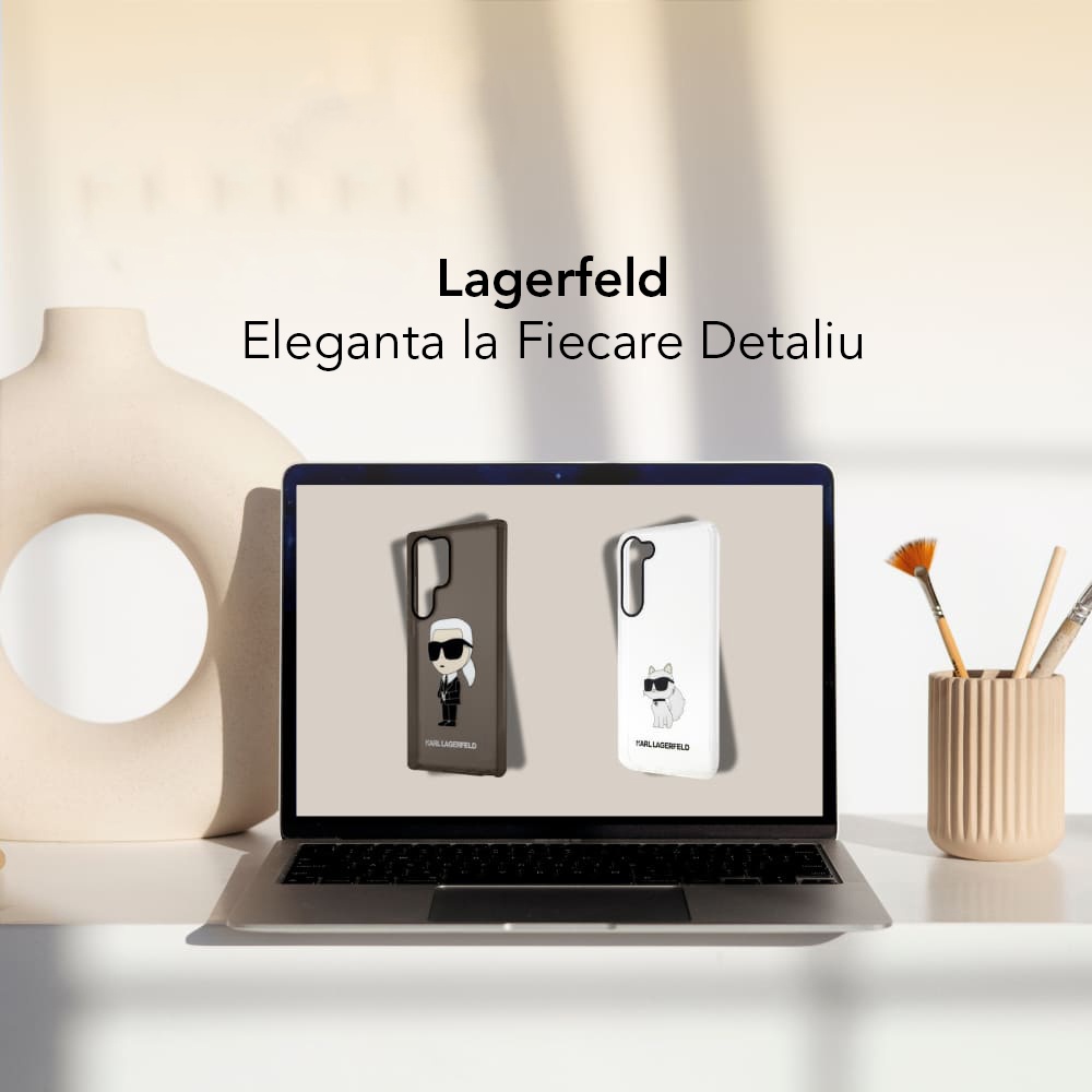 Husa telefon Karl Lagerfeld din Policarbonat - Moboid.ro