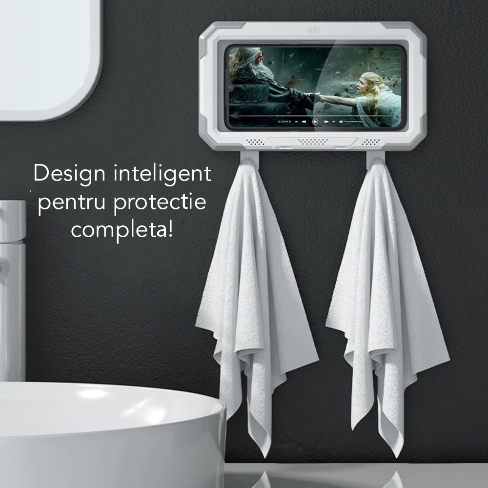 Suport birou pentru telefon Techsuit din ABS - Moboid.ro