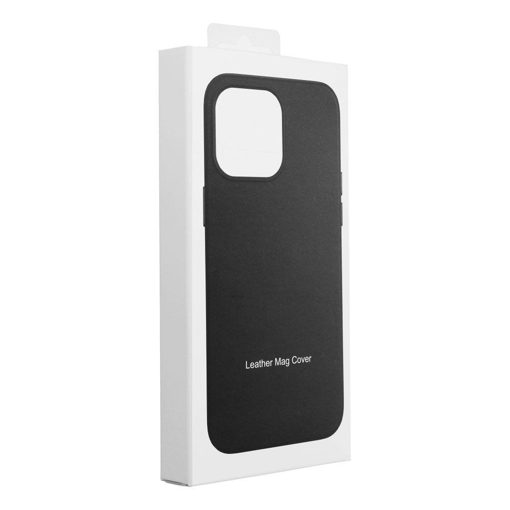 Husa telefon Skyddar Leather MagSafe Premium