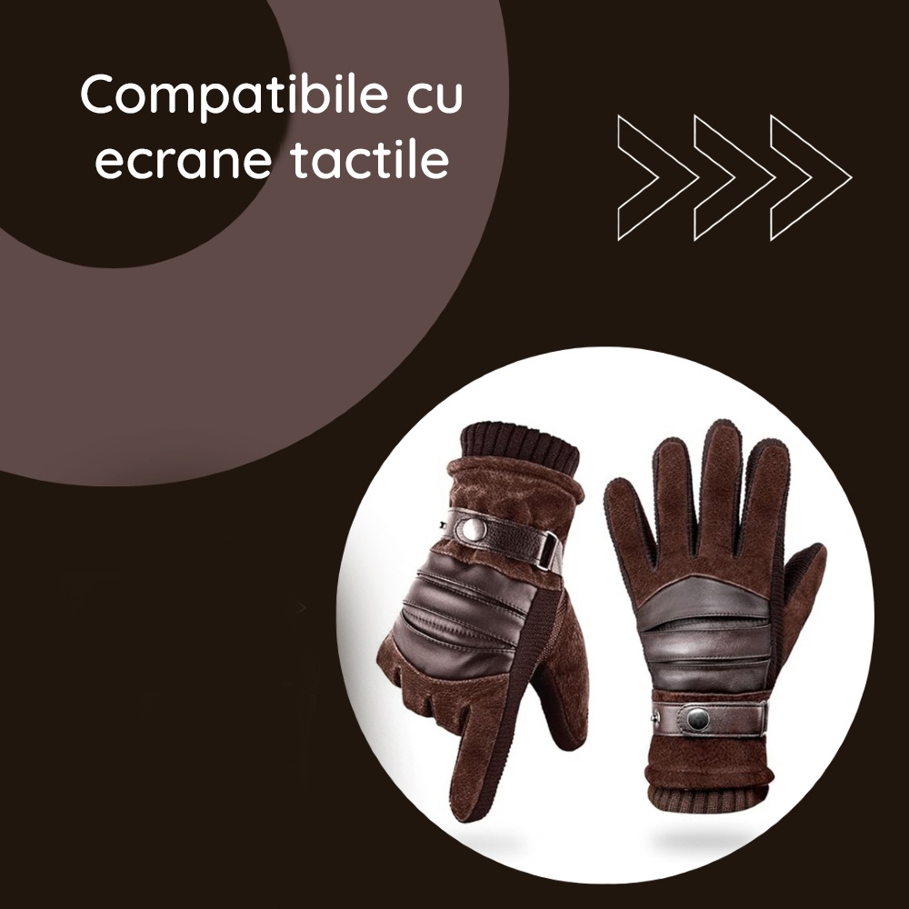 Manusa touchscreen Techsuit din Poliuretan - Moboid.ro