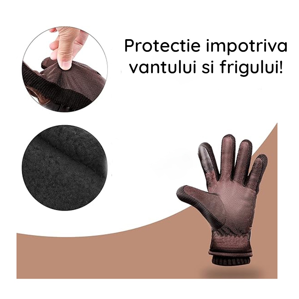Manusa touchscreen Techsuit din Poliuretan - Moboid.ro
