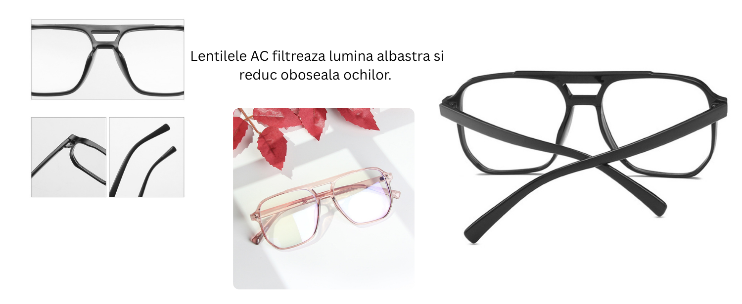 Ochelari protectie calculator Techsuit din TR90 - Moboid.ro