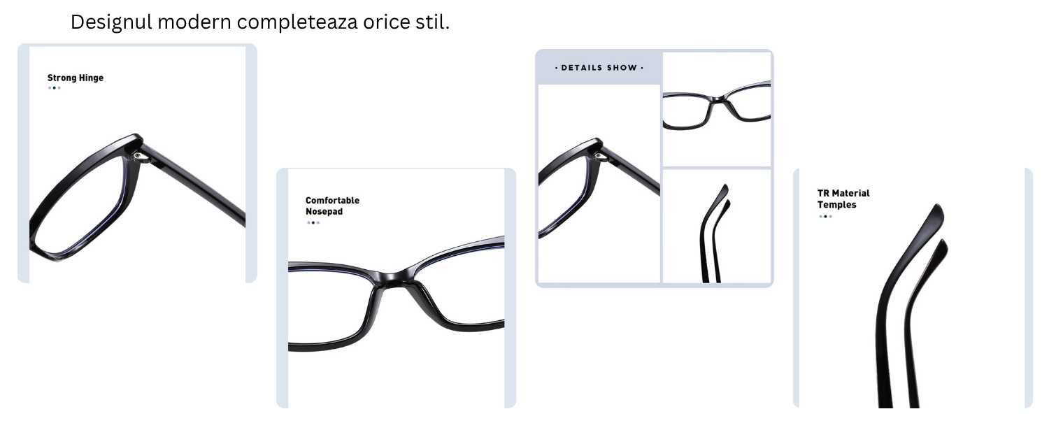 Ochelari protectie calculator Techsuit din TR90 - Moboid.ro