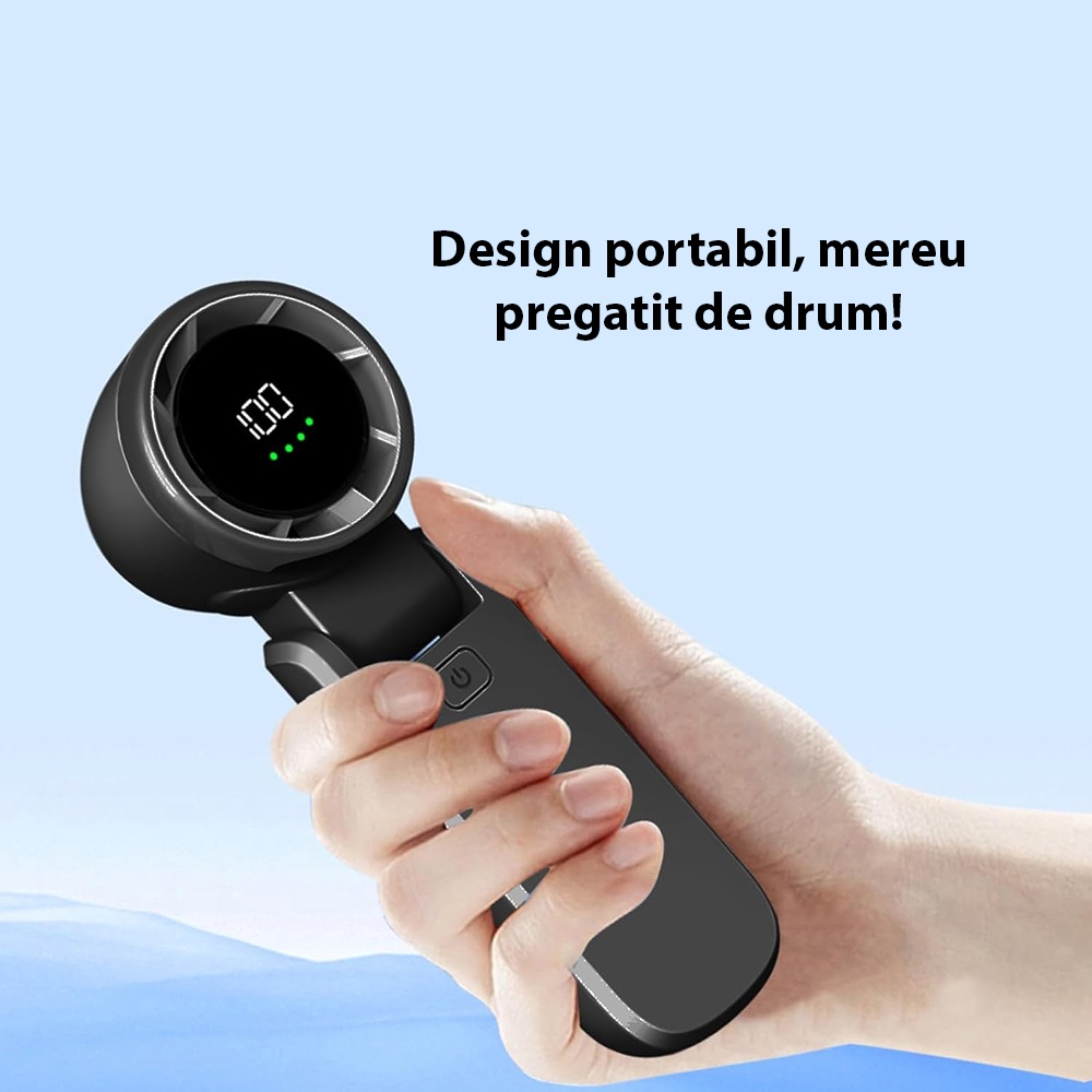 Ventilator/racitor portabil Techsuit din ABS - Moboid.ro