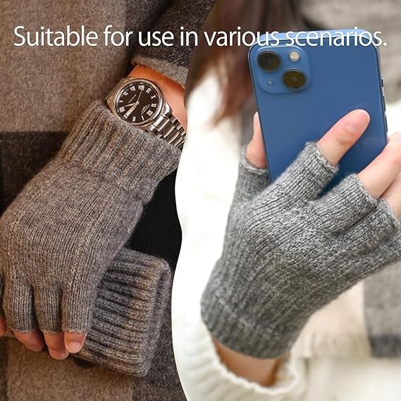 Manusa touchscreen Techsuit din Lana - Moboid.ro