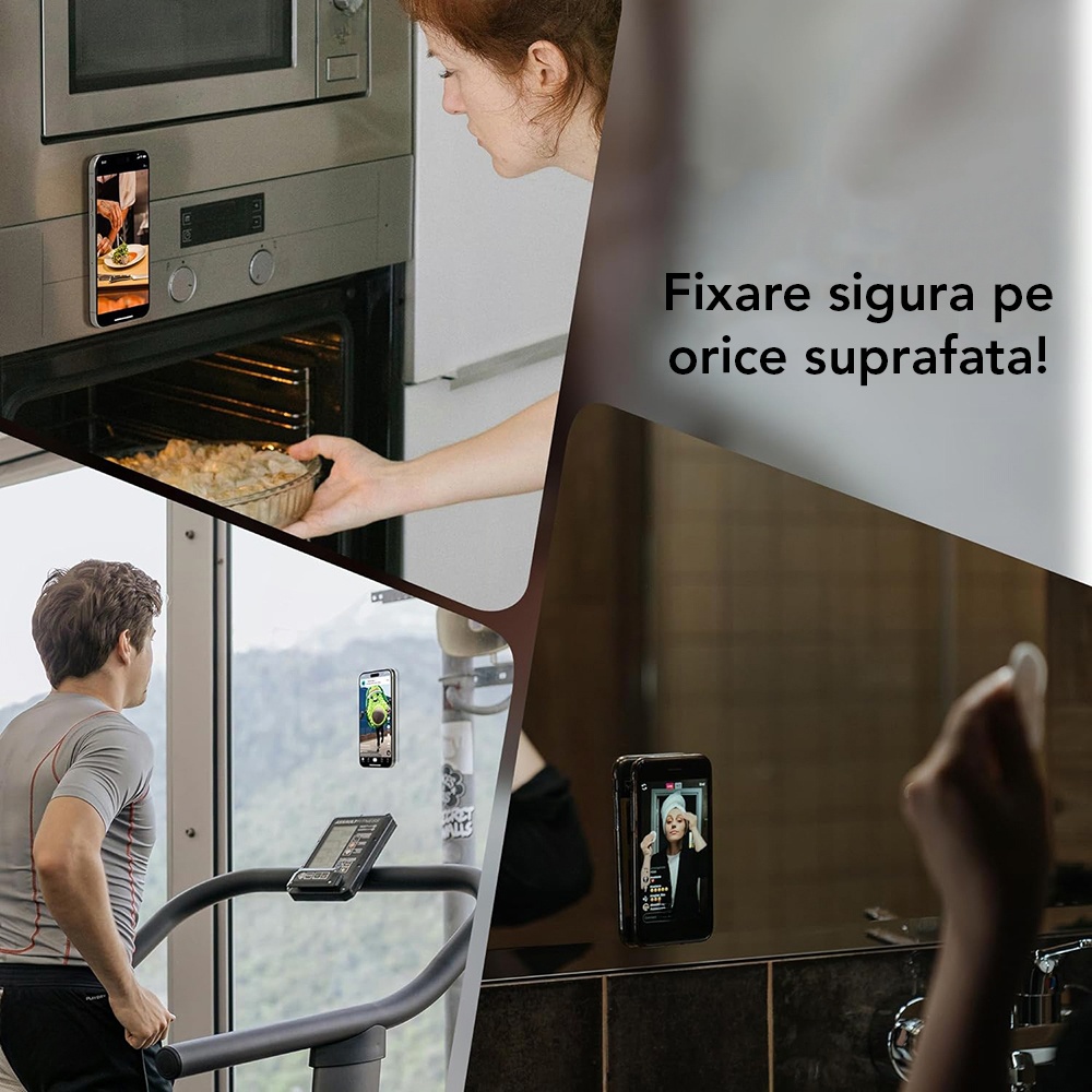 Suport birou pentru telefon Techsuit din Silicon - Moboid.ro