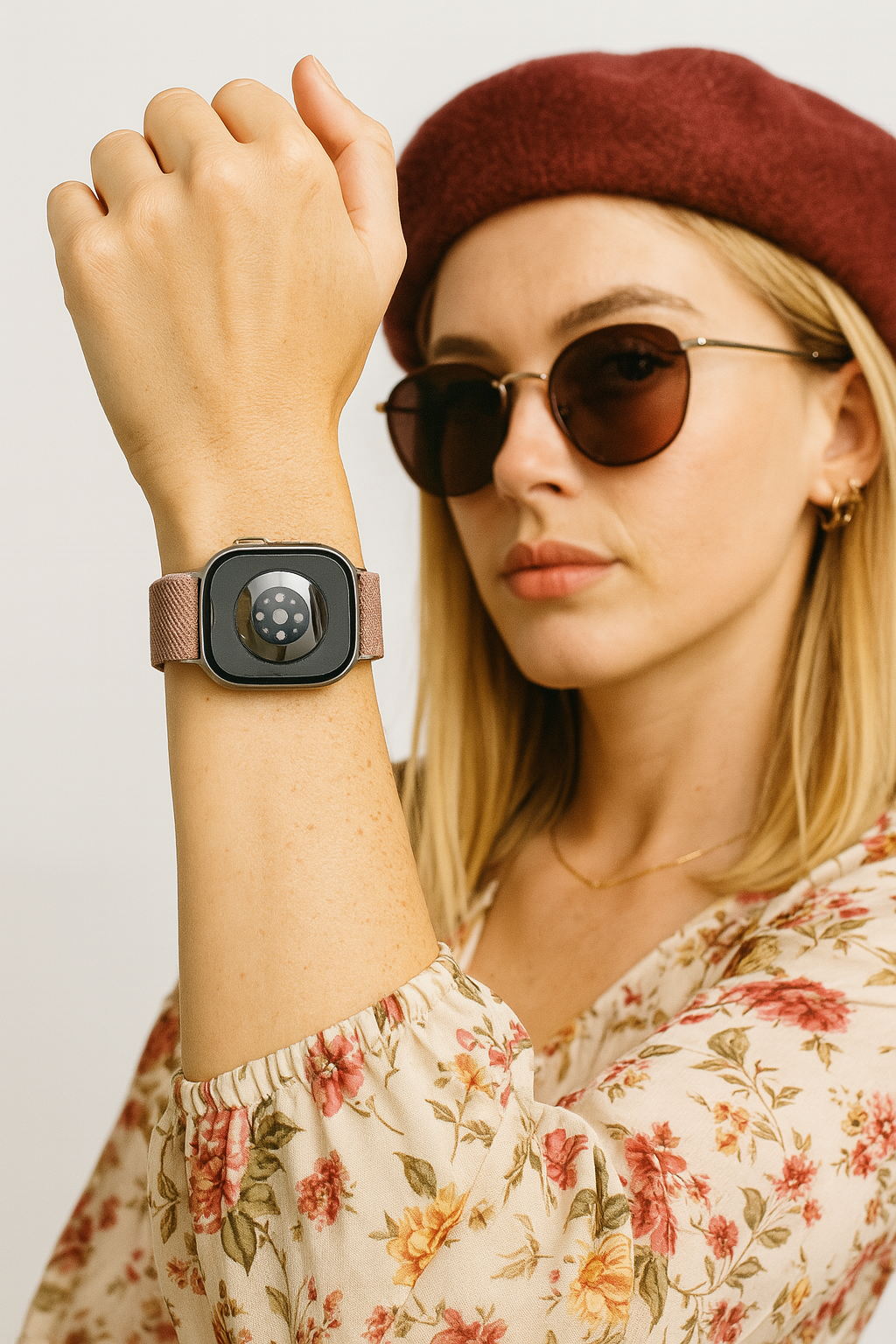 Curea smartwatch Techsuit din Textil - Moboid.ro