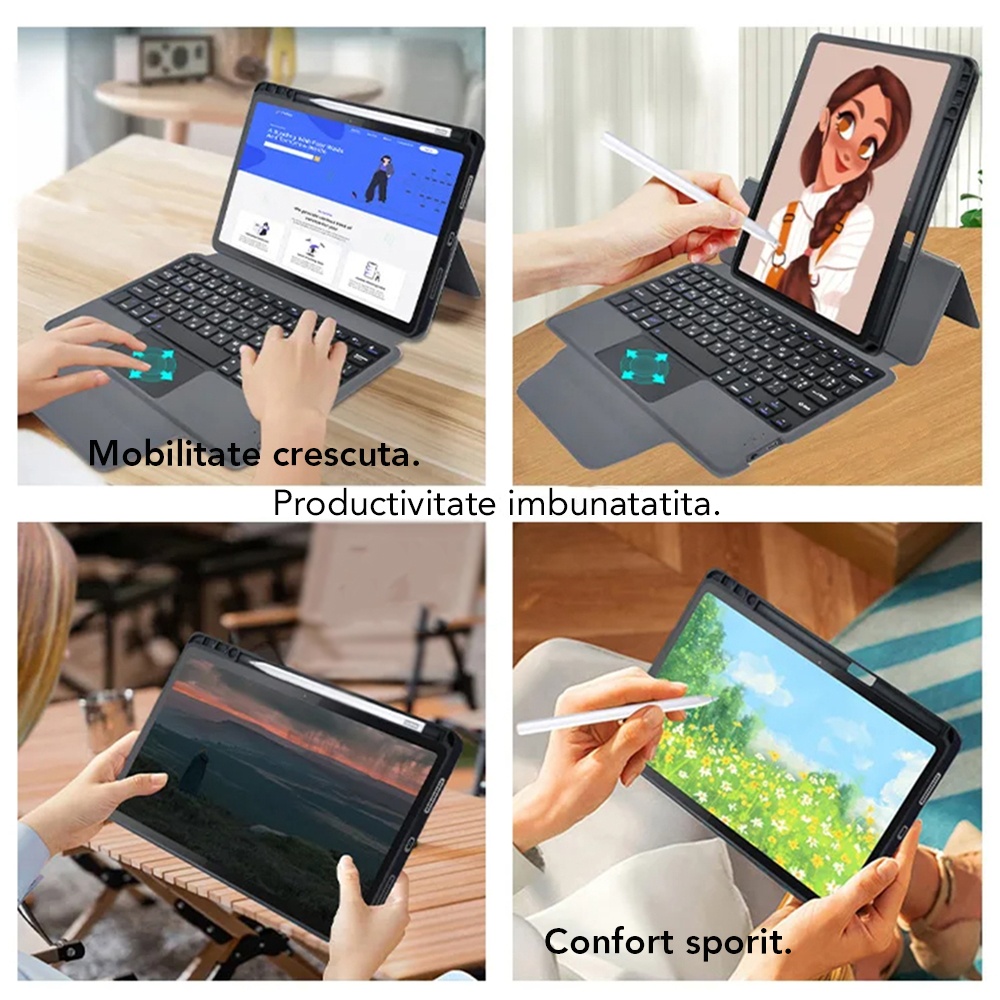Husa tableta Techsuit din Policarbonat - Moboid.ro