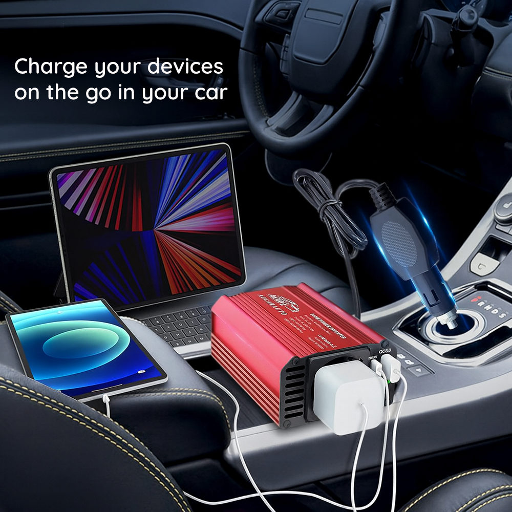 Invertor auto Techsuit din Aluminiu - Moboid.ro