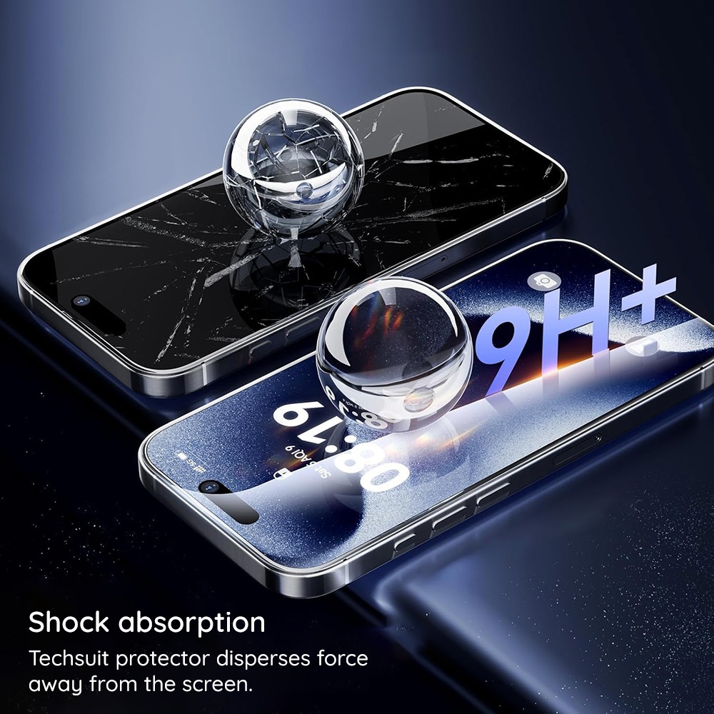 Folie telefon Techsuit din Sticla securizata - Moboid.ro