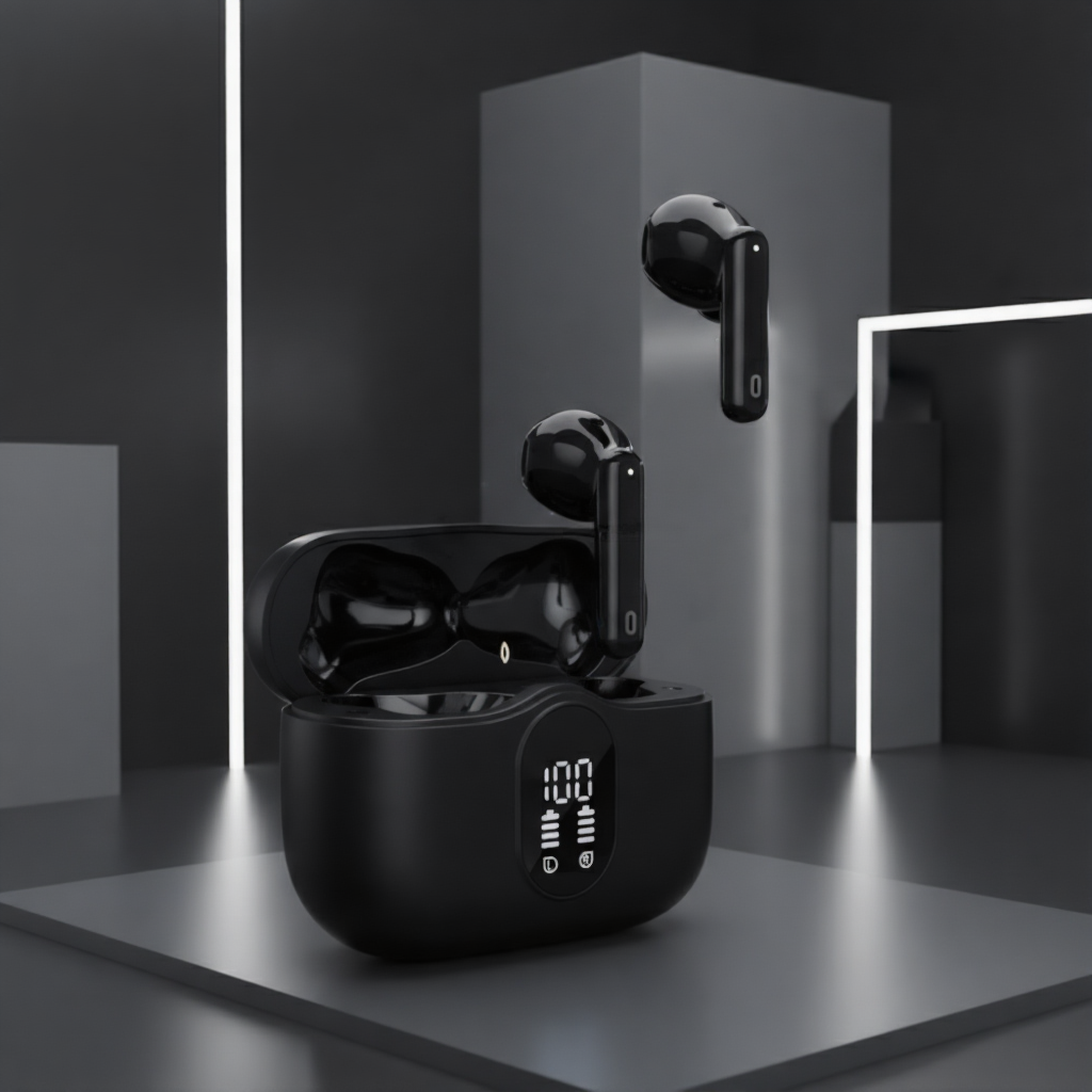 Casti wireless Techsuit din ABS - Moboid.ro