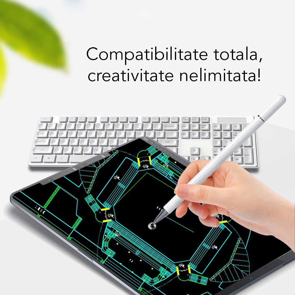 Stylus pen Techsuit din Aluminiu - Moboid.ro