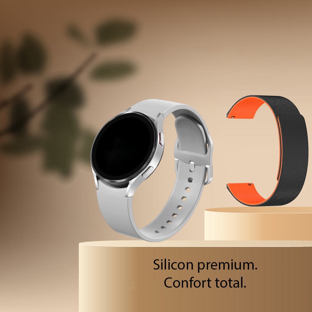 Curea smartwatch Techsuit din Silicon - Moboid.ro