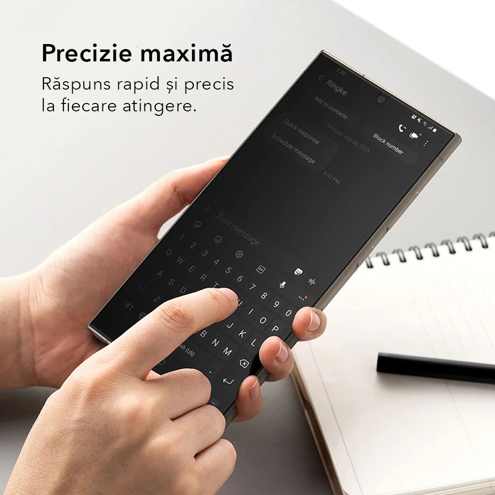 Folie telefon Techsuit din Sticla securizata - Moboid.ro