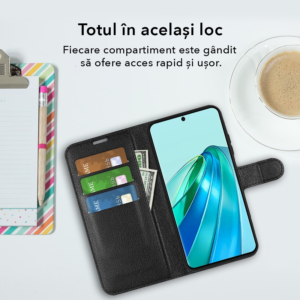 Husa telefon Techsuit din Piele ecologica - Moboid.ro