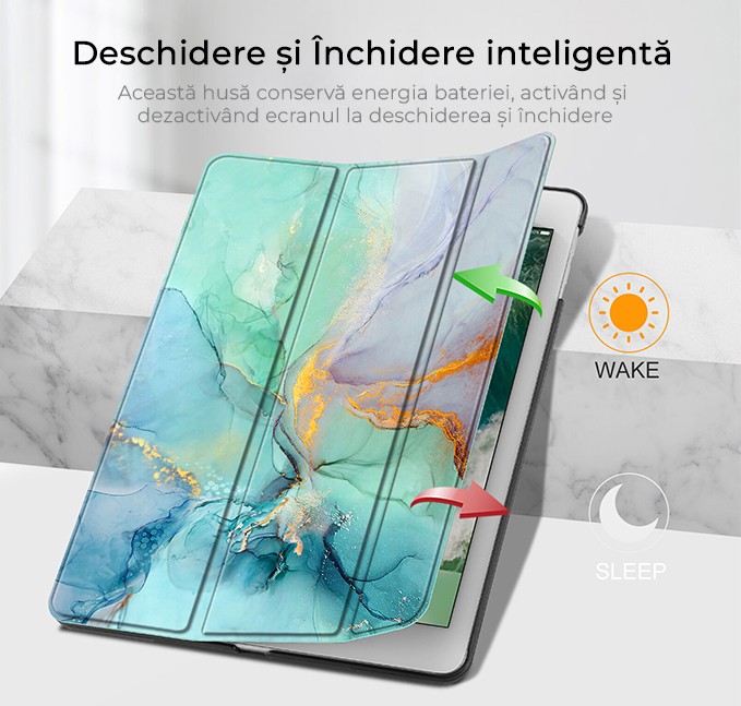 Husa tableta Techsuit din Microfibra - Moboid.ro