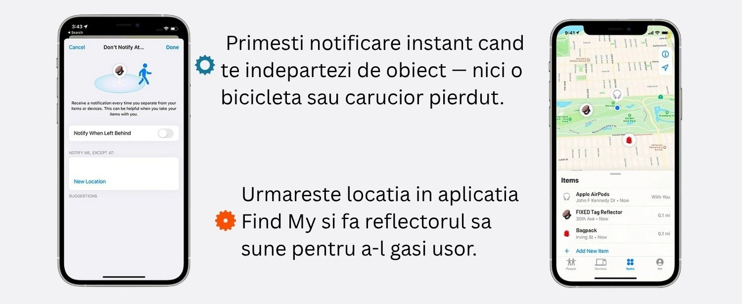 Dispozitiv anti-pierdere Fixed din [Material necunoscut] - Moboid.ro