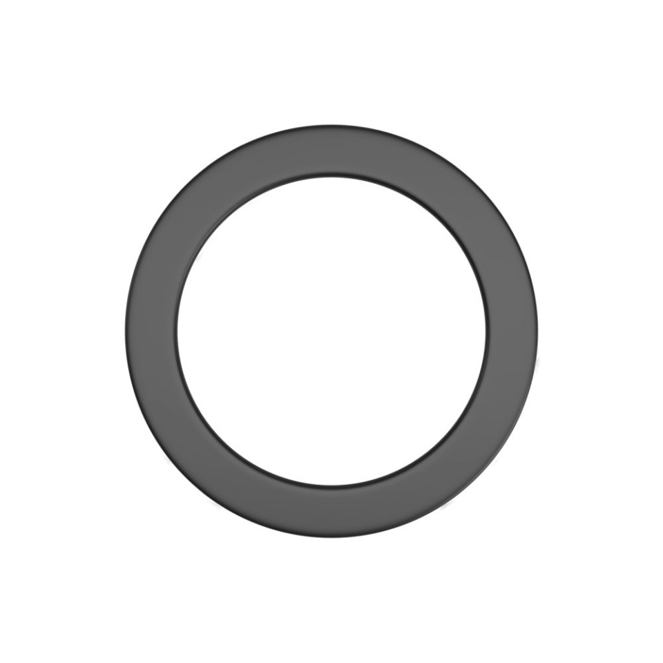 Adaptor Magnetic, FIXED, MagPlate Compatibil MagSafe Forma Rotunda Adeziv 3M, Negru