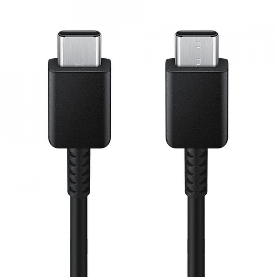 Cablu data Type-C la Type-C, 3A, 1.8M, Original Samsung (EP- DX310JBEGEU) - Negru - 3 | YEO