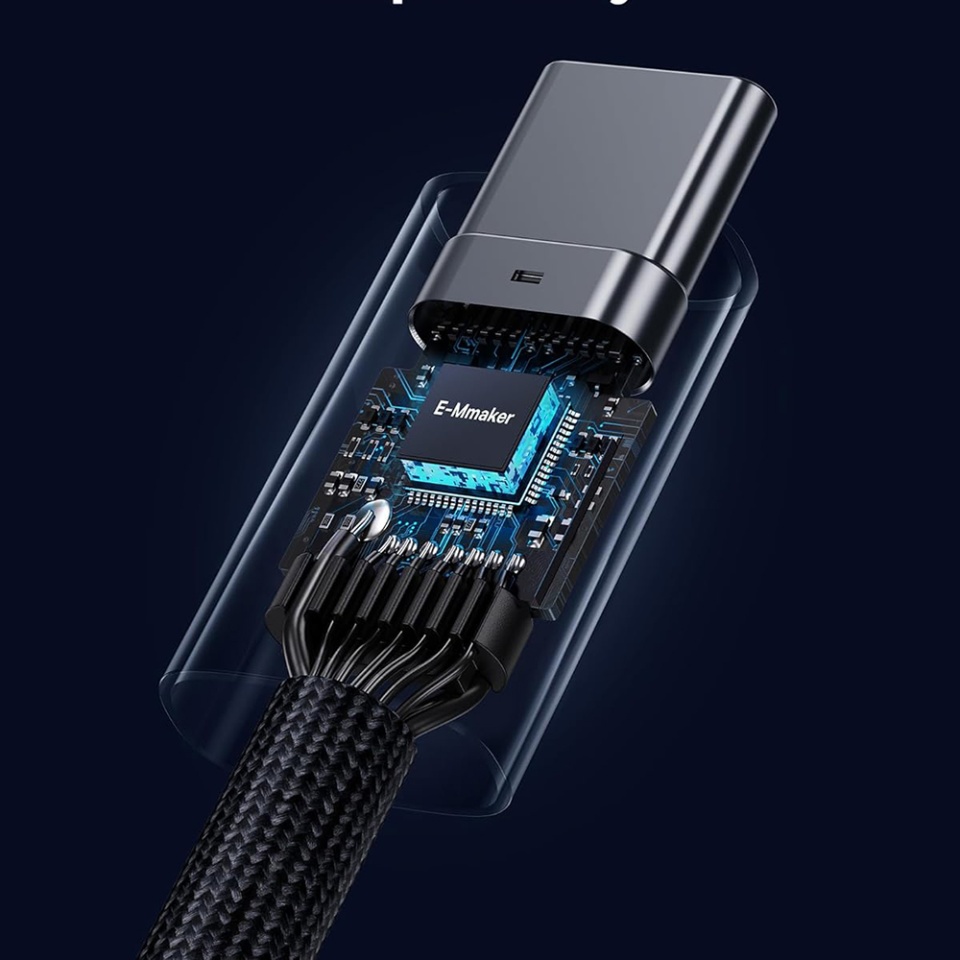 Cablu Incarcare Rapida Baseus P103, USB4 240W, Type-C, Negru - 2 | YEO