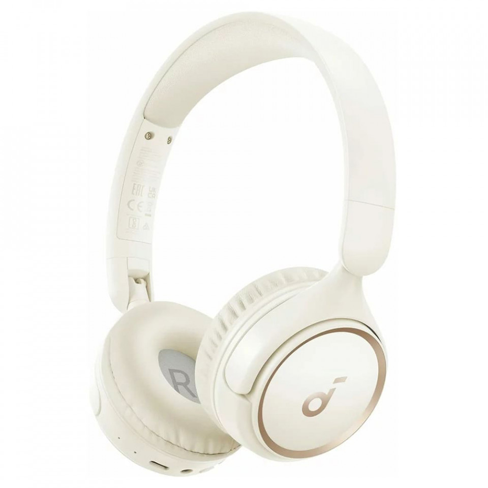Casti Bluetooth 5.3, pliabile - Anker SoundCore H30i (A3012G21) - White