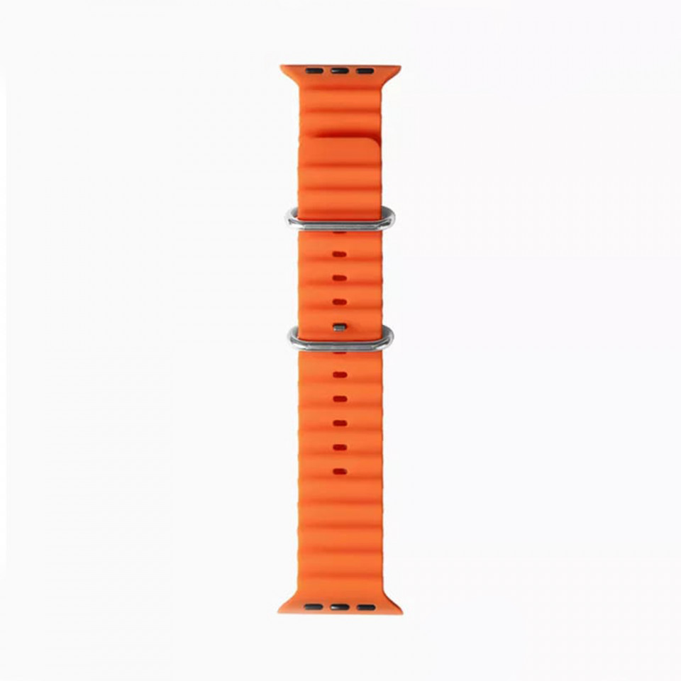 Curea Apple Watch (42 mm / 44 mm / 45 mm / 49 mm), Techsuit W038 - Portocaliu - 1 | YEO