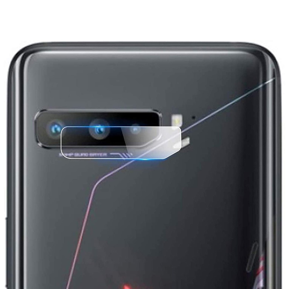 Folie camera pentru Asus ROG Phone 3 ZS661KS / ROG Phone 3 Strix, SKYDDAR INNOVATION, Camera Glass Transparenta, set cu sticker - 1 | YEO